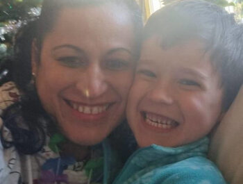 Hijo feliz, mamá feliz